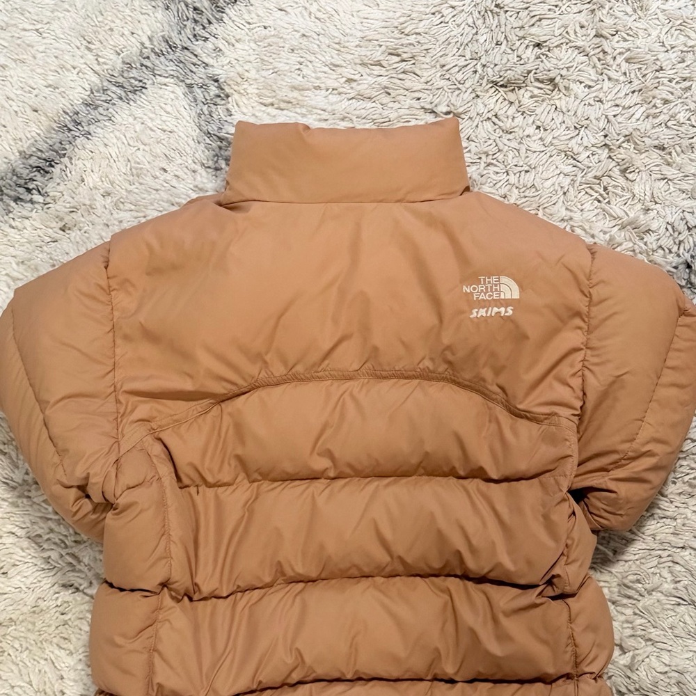 Skims x TNF 2000 Retro Nuptse- OCHRE- Sz Small - Picture 4 of 5